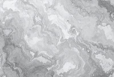 The image features a marble-like surface with a pattern of swirls and curves. The primary subject is the marble-like surface, which is the setting and background of the image. The visual style is a close-up of the marble, giving it a textured and detailed appearance. The colors and mood of the image are predominantly grays and whites, creating a clean and elegant atmosphere.