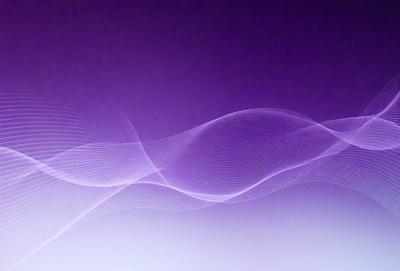 The primary subject of the image is a purple background with a wave-like pattern. The setting is a purple sky, and the visual style is a digital art or illustration. The dominant colors are purple and white, creating a calm and serene atmosphere.