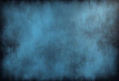The primary subject of the image is a blue wall with a textured, grainy appearance. The setting is a room with a blue background, and the visual style is a close-up of the wall. The dominant colors are blue and gray, creating a calm and soothing atmosphere.