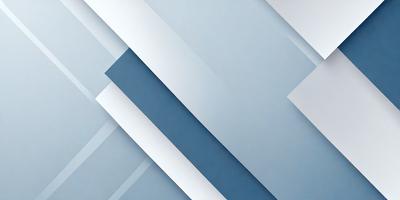 The primary subject of the image is a blue and white geometric pattern. The setting is a white background, and the visual style appears to be a digital art or illustration. The dominant colors are blue and white, creating a calm and soothing atmosphere.