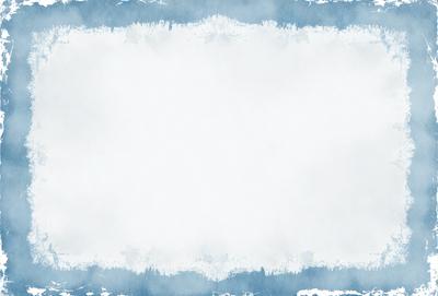 The primary subject of the image is a white sheet of paper with a blue background. The setting is a blank canvas, and the visual style is a simple, clean design. The colors and mood are predominantly blue, creating a calm and serene atmosphere.