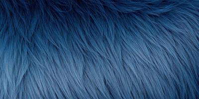 The primary subject of the image is a blue, furry object that appears to be a piece of fabric or a patterned surface. The setting is a blue background, which complements the blue color of the main object. The visual style of the image is a close-up of the blue furry object, showcasing its texture and details. The colors and mood of the image are predominantly blue, creating a calm and serene atmosphere.