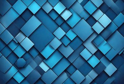 The primary subject of the image is a blue and white patterned background. The setting is a blue and white checkered pattern, which creates a visually appealing and cohesive design. The visual style of the image is a digital art or illustration, as it is a well-crafted and intricate pattern. The dominant colors in the image are blue and white, which contribute to a calm and soothing atmosphere.