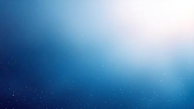 The primary subject of the image is a blue sky filled with white stars. The setting is a vast, open space with no visible landmarks or objects. The visual style is a combination of a photo and digital art, creating a unique and captivating atmosphere. The dominant colors are blue and white, with the blue sky providing a sense of depth and the white stars adding a touch of celestial beauty.