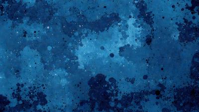 The primary subject of the image is a blue background with a few black dots scattered throughout. The setting appears to be a night sky, with the black dots possibly representing stars. The visual style of the image is a combination of a photo and digital art, creating a unique and intriguing atmosphere. The colors and mood of the image are predominantly blue and dark, with the black dots adding contrast and depth to the scene.