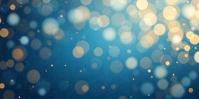 The primary subject of the image is a blue background with a pattern of yellow and white lights. The setting appears to be a nighttime sky, with the lights creating a visually appealing and luminous atmosphere. The visual style of the image is a combination of digital art and illustration, as the lights are arranged in a way that resembles a painting or drawing. The colors and mood of the image are predominantly blue and white, with the yellow lights adding a touch of warmth and vibrancy to the