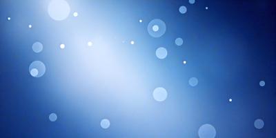 The primary subject of the image is a blue background with white dots. The setting is a space-like environment, possibly a night sky. The visual style is a digital art or illustration, creating a unique and captivating atmosphere. The dominant colors are blue and white, with the white dots adding a sense of depth and texture to the background.