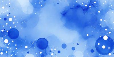 The primary subject of the image is a blue background with white dots. The setting is a space-themed background, possibly a painting or a digital artwork. The visual style is a combination of a painting and a digital artwork, creating a unique and interesting visual effect. The dominant colors are blue and white, giving the image a calm and serene atmosphere.
