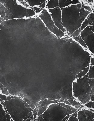 The primary subject of the image is a black and white marble tile. The setting is a black and white marble wall, which serves as the background. The visual style is a close-up of the marble tile, showcasing its texture and pattern. The colors and mood of the image are predominantly black and white, giving it a classic and elegant appearance.