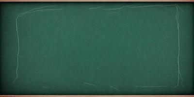 The primary subject of the image is a green chalkboard with a white background. The setting is a classroom or a similar environment, as the chalkboard is placed on a wooden table. The visual style is a combination of a photo and a digital art, as the chalkboard appears to be a digital illustration. The colors and mood of the image are predominantly green and white, creating a calm and focused atmosphere.