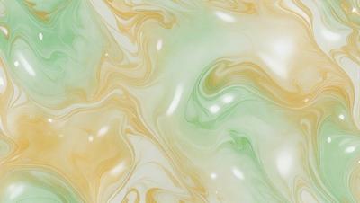 The primary subject of the image is a close-up of a green and yellow marbled wallpaper. The setting is a room with a green and yellow marbled wallpapered wall. The visual style is a close-up of the wallpaper, showcasing its intricate design. The colors and mood of the image are vibrant and lively, with the green and yellow hues creating a warm and inviting atmosphere.