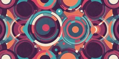 The primary subject of the image is a colorful pattern featuring a combination of orange, blue, and red colors. The setting is a colorful background, and the visual style appears to be a digital art or illustration. The dominant colors and overall atmosphere of the image are vibrant and lively, creating a sense of energy and movement.