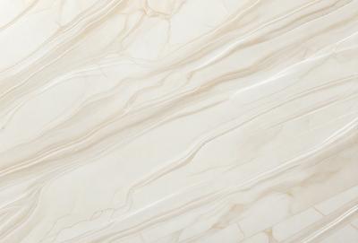 The primary subject of the image is a white marble wall with a pattern of swirls. The setting is a room with a white marble floor. The visual style is a close-up of the marble wall, showcasing the intricate swirl pattern. The colors and mood of the image are predominantly white, giving it a clean and elegant appearance.
