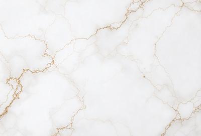 The primary subject of the image is a marble wall with a white and gold color scheme. The setting is a room with a white marble surface, which adds to the overall atmosphere. The visual style of the image is a close-up of the marble wall, showcasing its intricate patterns and textures. The colors and mood of the image are elegant and sophisticated, with the white marble providing a clean and timeless appearance.
