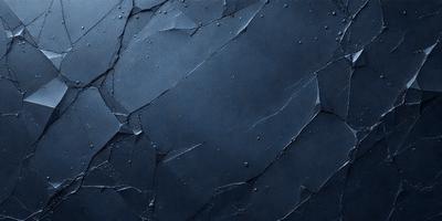The primary subject of the image is a blue surface with a pattern of dots. The setting is a black background, and the visual style appears to be a photo. The colors and mood of the image are predominantly dark, with the blue surface and black background creating a moody atmosphere.