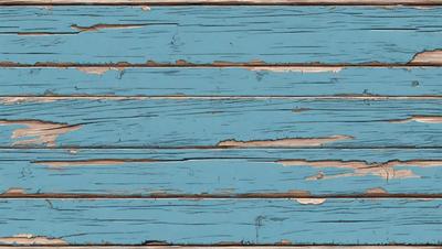 The primary subject of the image is a blue wooden surface, possibly a table or a wall. The setting is a room with a blue color scheme. The visual style is a combination of a photo and a drawing, giving the image a unique and artistic appearance. The colors and mood of the image are predominantly blue, creating a calm and serene atmosphere.