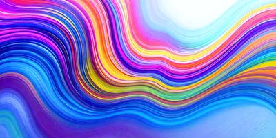 The primary subject of the image is a colorful, swirling pattern that appears to be a digital art or illustration. The setting is a blue background, which contrasts with the vibrant colors of the swirling pattern. The visual style suggests that the image is a creative and artistic representation of a colorful, flowing design. The dominant colors in the image are blue, yellow, and pink, creating a lively and energetic atmosphere.