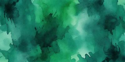 The primary subject of the image is a green, watercolor-style painting of a leafy plant. The setting is a green background, which complements the vibrant green color of the plant. The visual style is a watercolor painting, which gives the image a unique and artistic appearance. The colors and mood of the painting are predominantly green, creating a serene and natural atmosphere.