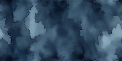 The primary subject of the image is a blue sky with clouds. The setting is a cloudy sky, and the visual style is a painting or drawing. The colors and mood of the image are predominantly blue, creating a calm and serene atmosphere.