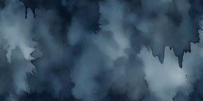 The primary subject of the image is a cloudy blue sky. The setting is a cloudy sky with a blue hue, and the visual style is a painting or drawing. The colors and mood of the image are predominantly blue and cloudy, creating a moody and atmospheric scene.
