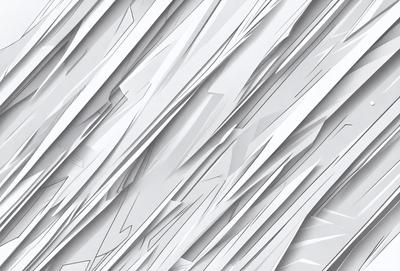 The primary subject of the image is a white, textured wall with a patterned texture. The setting is a room with a white background, and the visual style appears to be a combination of digital art and illustration. The dominant colors are white and gray, creating a clean and minimalist atmosphere.