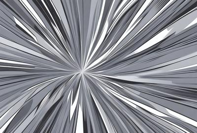 The primary subject of the image is a close-up of a silver, metallic surface with a pattern of lines and shapes. The setting appears to be a futuristic or industrial environment. The visual style is a combination of digital art and illustration, creating a unique and intriguing pattern. The colors and mood of the image are predominantly silver and gray, giving it a sleek and modern appearance.