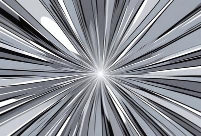 The primary subject of the image is a bright light, which appears to be a light source or a star. The light is surrounded by a black and white background, giving the image a contrasting and artistic visual style. The colors and mood of the image are predominantly black and white, creating a dramatic and striking effect.