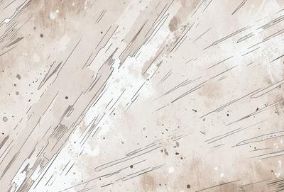 The primary subject of the image is a white background with a brown texture. The setting is a white wall, and the visual style is a combination of digital art and illustration. The colors and mood of the image are predominantly white and brown, creating a calm and serene atmosphere.
