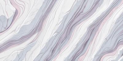 The primary subject of the image is a patterned wallpaper with a purple and white color scheme. The setting is a room with a white background, and the visual style appears to be a combination of a photo and a digital art or illustration. The colors and mood of the image are predominantly purple and white, creating a calm and elegant atmosphere.