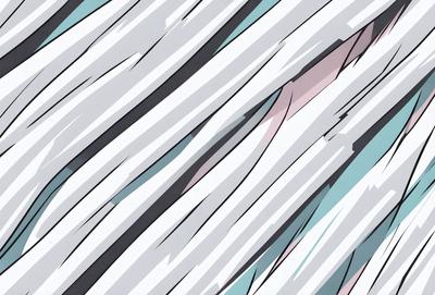 The primary subject of the image is a white, swirling pattern that resembles a cloud or a white, wavy line. The setting is a blue background, which adds a contrasting color to the scene. The visual style is a combination of digital art and illustration, creating a unique and artistic representation of the white swirl. The colors and mood of the image are predominantly white and blue, giving it a calm and serene atmosphere.