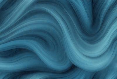 The primary subject of the image is a blue and white swirl pattern, which appears to be a digital art or illustration. The setting is a blue background, and the visual style is a combination of digital art and illustration. The dominant colors are blue and white, creating a calming and soothing atmosphere.