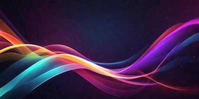 The primary subject of the image is a colorful, swirling pattern that resembles a wave or a flowing river. The setting is a dark blue background, which contrasts with the vibrant colors of the pattern. The visual style is a digital art or illustration, as the colors and patterns are intricately designed and well-defined. The dominant colors are pink, blue, and orange, creating a lively and energetic atmosphere.