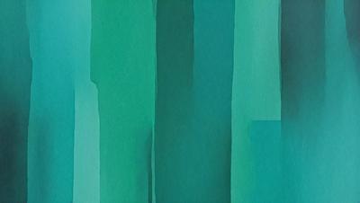 The primary subject of the image is a green and blue striped pattern. The setting is a green and blue background, which creates a vibrant and lively atmosphere. The visual style is a combination of digital art and illustration, giving the image a unique and artistic appearance. The colors and mood convey a sense of energy and movement, as the striped pattern seems to be in constant motion.