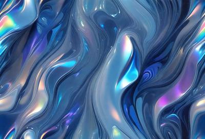 The primary subject of the image is a blue and purple swirling pattern, which appears to be a digital art or illustration. The setting is a blue and purple background, creating a visually striking and vibrant atmosphere. The visual style is a combination of digital art and illustration, with the swirling pattern being the main focus of the image. The colors and mood convey a sense of movement, energy, and creativity.