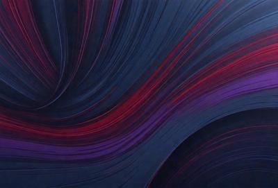 The primary subject of the image is a purple and red swirl pattern. The setting is a dark background, which contrasts with the vibrant colors of the swirl pattern. The visual style appears to be a digital art or illustration, as the swirl pattern is intricately detailed and the colors are rich and bold. The overall atmosphere of the image is dynamic and visually striking, with the swirl pattern capturing the viewer's attention.