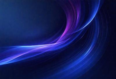 The primary subject of the image is a blue and purple swirl, which appears to be a digital art or illustration. The setting is a dark blue background, creating a contrasting and dramatic effect. The visual style suggests that the swirl is a part of a larger design or pattern. The colors and mood of the image are predominantly dark and moody, with the blue and purple hues adding a sense of depth and intrigue to the composition.