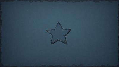 The primary subject of the image is a blue star. The setting is a blue background, and the visual style appears to be a digital art or illustration. The colors and mood of the image are predominantly blue, creating a calm and serene atmosphere.