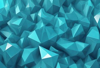 The primary subject of the image is a blue geometric pattern, which is the main object, scene, or focus of the image. The setting or background is a blue surface, which adds to the overall visual style. The image is a digital art or illustration, showcasing a unique and intricate design. The dominant colors in the image are blue and white, creating a calm and soothing atmosphere.