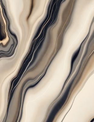 The primary subject of the image is a close-up of a patterned surface, possibly a wallpaper or a textured fabric. The setting appears to be a room with a white background. The visual style of the image is a combination of photo and digital art, creating a unique and intricate pattern. The colors and mood of the image are predominantly black and white, with a touch of gray, giving it a modern and sophisticated appearance.