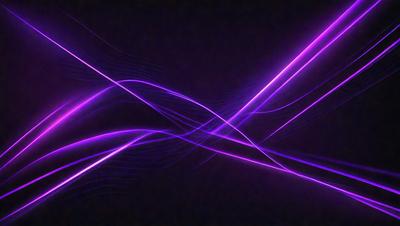 The primary subject of the image is a purple light, which appears to be a neon light or a purple laser. The light is emanating from a source and is surrounded by a dark background. The visual style of the image is a digital art or illustration, as the purple light is the main focus and the background is black. The colors and mood of the image are predominantly purple, creating a sense of mystery or intrigue.