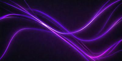 The primary subject of the image is a purple light or purple light streak, which appears to be a digital art or illustration. The setting is a dark background, and the visual style gives the impression of a futuristic or modern design. The colors and mood of the image are predominantly purple, creating a sense of mystery or sophistication.