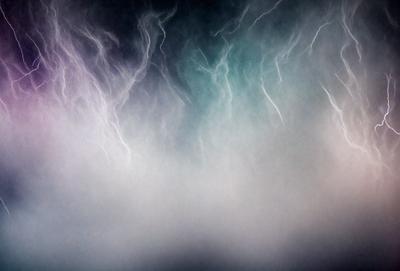 The primary subject of the image is a cloudy sky with a purple hue. The setting is a background of a cloudy sky, and the visual style is a photo. The colors and mood of the image are predominantly purple, creating a serene and calming atmosphere.