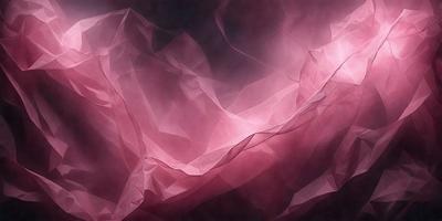 The primary subject of the image is a pink, flowing, and swirling pattern. The setting is a dark background, which contrasts with the pink pattern. The visual style is a combination of digital art and illustration, creating a unique and eye-catching design. The colors and mood of the image are predominantly pink, giving it a warm and inviting atmosphere.