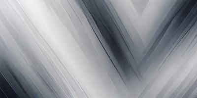 The primary subject of the image is a pattern of white and gray stripes. The setting is a gray background, which creates a contrast with the white and gray stripes. The visual style is a digital art or illustration, as the stripes appear to be digitally created. The colors and mood of the image are predominantly gray and white, giving it a clean and minimalist appearance.