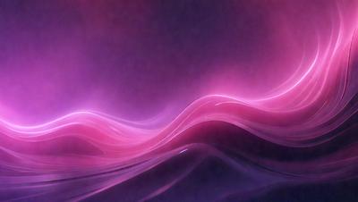 The primary subject of the image is a purple wave, which is the main focus of the scene. The wave is depicted in a digital art style, giving it a unique and artistic appearance. The setting is a pink background, which adds to the overall mood and atmosphere of the image. The colors and mood of the image are predominantly purple and pink, creating a sense of calmness and serenity.