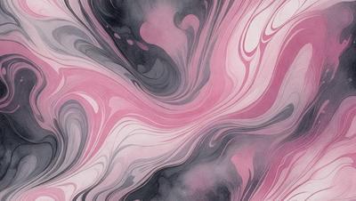 The primary subject of the image is a pink and grey swirl pattern, which is the main object, scene, or focus of the image. The setting or background features a pink and grey swirl pattern, which is the environment, backdrop, or surface visible in the image. The visual style of the image is a digital art or illustration, as it is a digital representation of a swirl pattern. The dominant colors in the image are pink and grey, creating a warm and soothing atmosphere.