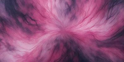 The primary subject of the image is a pink and purple swirl pattern. The setting is a pink background, and the visual style appears to be a digital art or illustration. The dominant colors in the image are pink and purple, creating a warm and vibrant atmosphere.