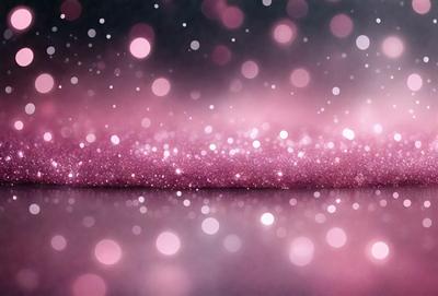 The primary subject of the image is a pink background with a pattern of pink and white dots. The setting is a dark background, which contrasts with the pink and white dots. The visual style is a close-up of the pink background, showcasing the dots' pattern. The colors and mood of the image are predominantly pink and white, creating a warm and inviting atmosphere.