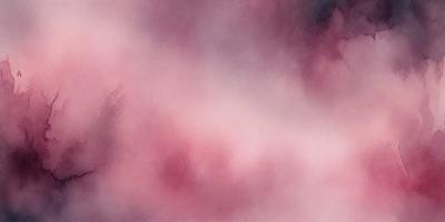 The primary subject of the image is a pink and purple cloud. The setting is a foggy sky, and the visual style appears to be a digital art or illustration. The dominant colors in the image are pink and purple, creating a warm and inviting atmosphere.