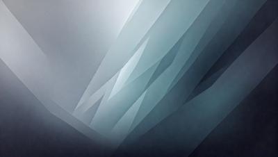 The primary subject of the image is a large, abstract, blue and white painting. The setting is a dark, moody room with a gray background. The visual style is a combination of digital art and illustration, creating a unique and intriguing piece of art. The dominant colors are blue and white, with the blue being the primary color, and the white serving as a contrasting element. The overall atmosphere of the painting is mysterious and captivating.